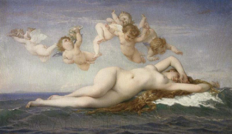 Alexandre Cabanel Birth of Venus Norge oil painting art